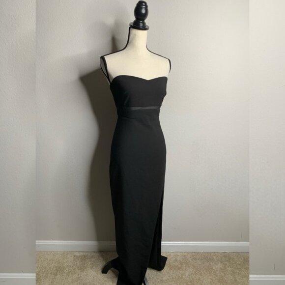 Likely Vas Black Strapless Maxi Gown - Picture 3 of 14